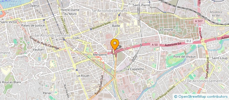 localisation de l'entreprise MONSIEUR JACQUES BREMOND à MARSEILLE