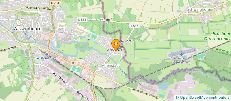 localisation de l'entreprise MONSIEUR JACQUES BRENCKLE  SALMBACH