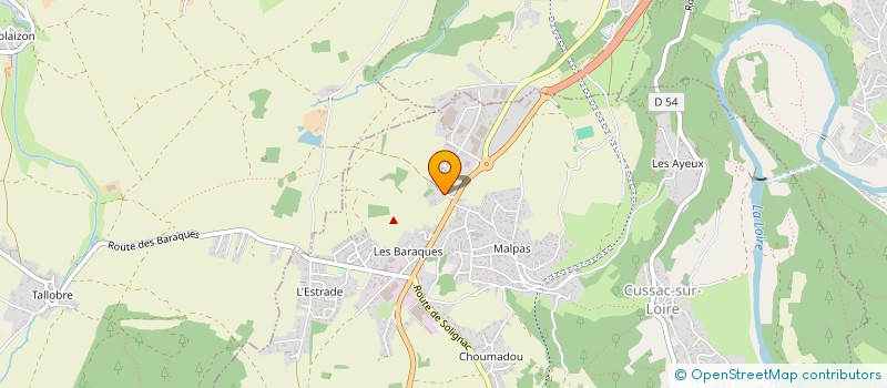 localisation de l'entreprise MONSIEUR JACQUES BRESSON à ST CHRISTOPHE SUR DOLAIZON
