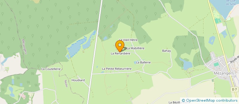 localisation de l'entreprise MONSIEUR JACQUES BRETON  EVRON