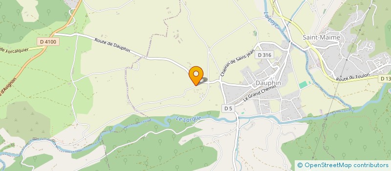 localisation de l'entreprise MONSIEUR JACQUES BREUIL à DAUPHIN