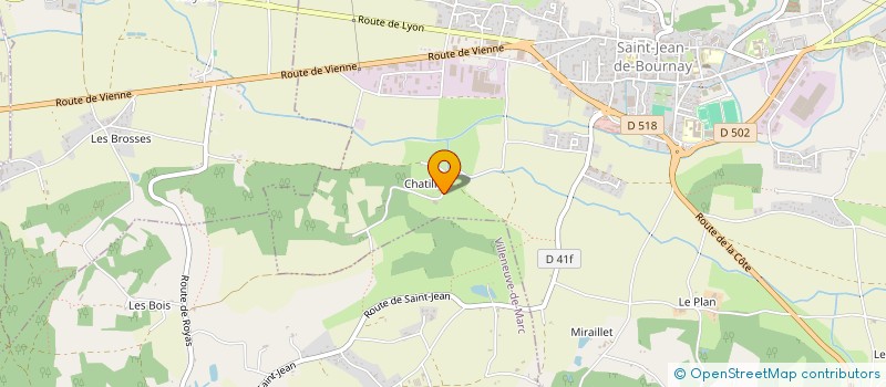 localisation de l'entreprise MONSIEUR JACQUES BRISSAUD à SAINT-JEAN-DE-BOURNAY