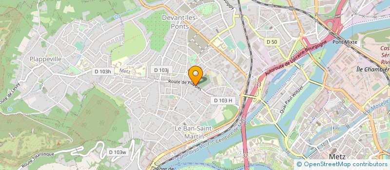 localisation de l'entreprise MONSIEUR JACQUES BROCARD à LE BAN-SAINT-MARTIN