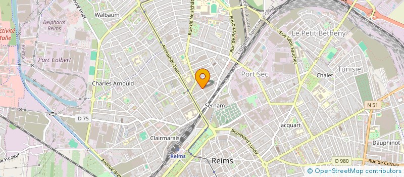 localisation de l'entreprise MONSIEUR JACQUES BROT  REIMS
