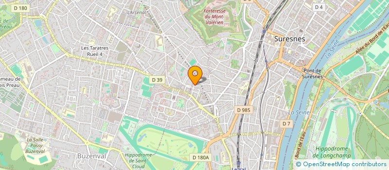 localisation de l'entreprise MONSIEUR JACQUES BROUSSE à SURESNES