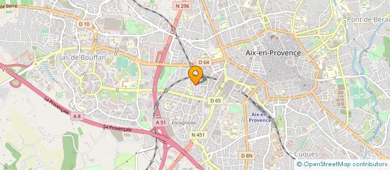 localisation de l'entreprise MONSIEUR JACQUES BROVELLI à AIX-EN-PROVENCE