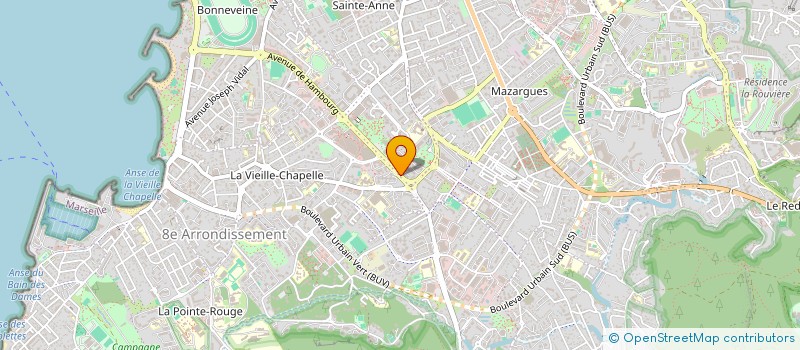 localisation de l'entreprise MONSIEUR JACQUES BRUNACHE à MARSEILLE