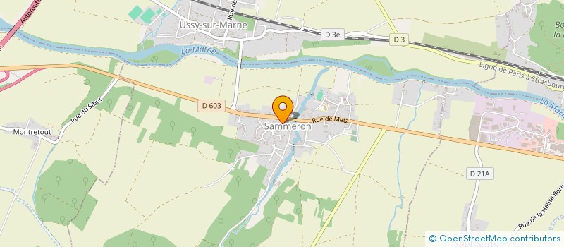 localisation de l'entreprise MONSIEUR JACQUES BRUNEAU  SAMMERON