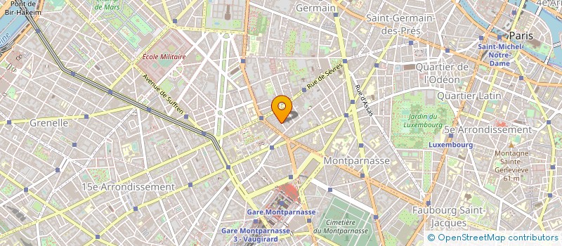 localisation de l'entreprise MONSIEUR JACQUES BRUNEAUT  PARIS