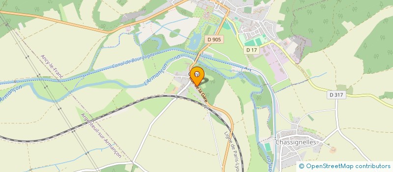 localisation de l'entreprise MONSIEUR JACQUES BRUYERES  LEZINNES