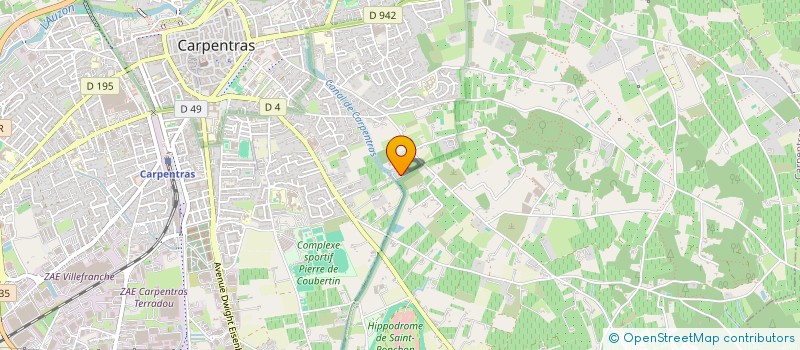 localisation de l'entreprise MONSIEUR JACQUES BURON  CARPENTRAS