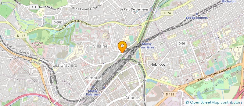 localisation de l'entreprise MONSIEUR JACQUES BUSSEUIL à MASSY