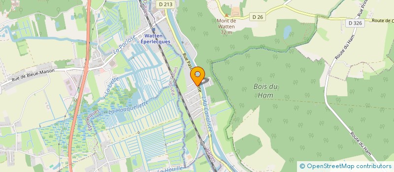 localisation de l'entreprise MONSIEUR JACQUES CABRE  WATTEN