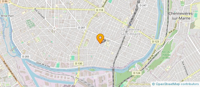 localisation de l'entreprise MONSIEUR JACQUES CABRIOLET à SAINT-MAUR-DES-FOSSES