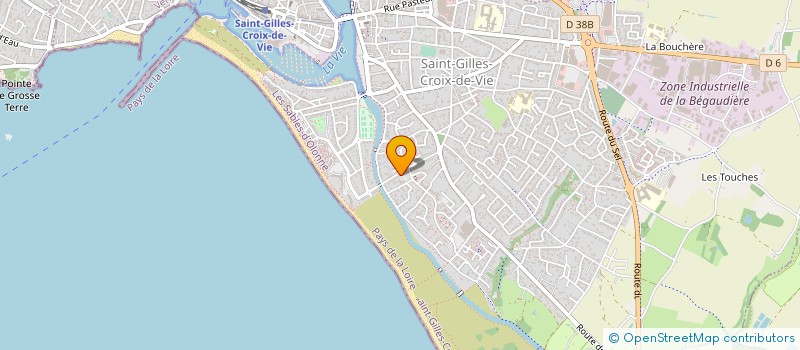 localisation de l'entreprise MONSIEUR JACQUES CADUC  SAINT-GILLES-CROIX-DE-VIE