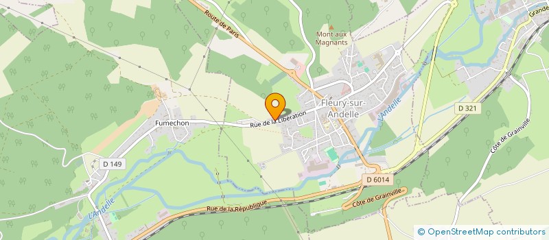 localisation de l'entreprise MONSIEUR JACQUES CAHAGNE  FLEURY-SUR-ANDELLE