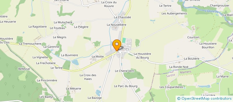 localisation de l'entreprise MONSIEUR JACQUES CALVO  GESVRES