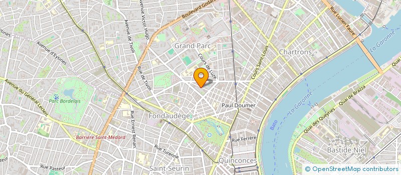 localisation de l'entreprise MONSIEUR JACQUES CAMBOU à BORDEAUX