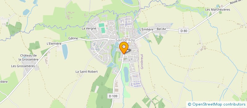 localisation de l'entreprise MONSIEUR JACQUES CANTIN à SAINTE-FOY