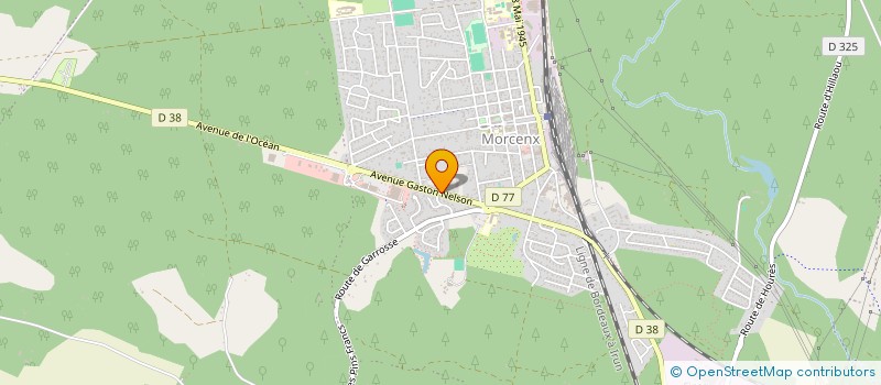 localisation de l'entreprise MONSIEUR JACQUES CAPDEPUY  MORCENX-LA-NOUVELLE