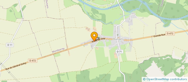 localisation de l'entreprise MONSIEUR JACQUES CARLON  OUNANS