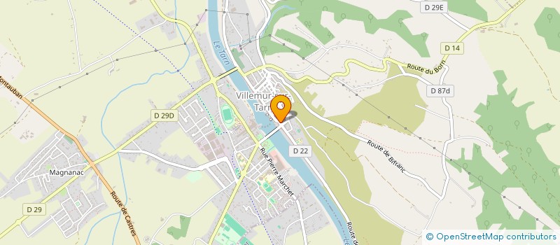 localisation de l'entreprise MONSIEUR JACQUES CARRERE à VILLEMUR-SUR-TARN