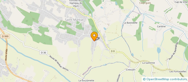 localisation de l'entreprise MONSIEUR JACQUES CASSAGNEAU  MONTAUBAN