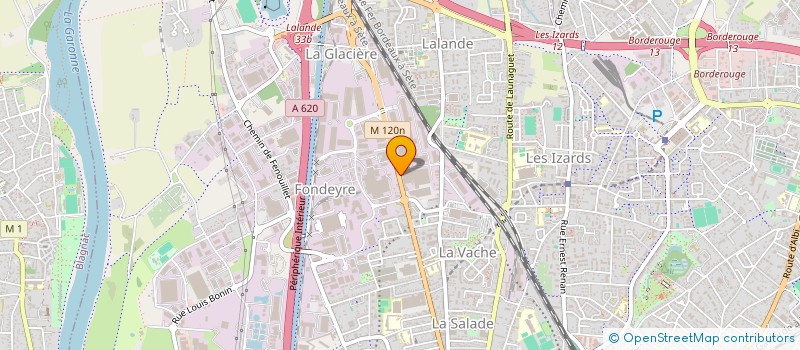 localisation de l'entreprise MONSIEUR JACQUES CASTAING à TOULOUSE