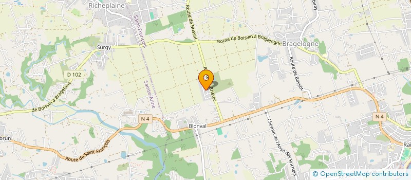 localisation de l'entreprise MONSIEUR JACQUES CATRY  SAINT-FRANCOIS