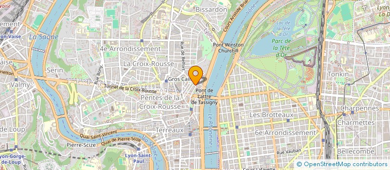 localisation de l'entreprise MONSIEUR JACQUES CHANTON à LYON