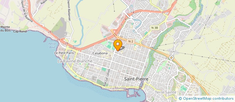 localisation de l'entreprise MONSIEUR JACQUES CHAPEAU à SAINT-PIERRE