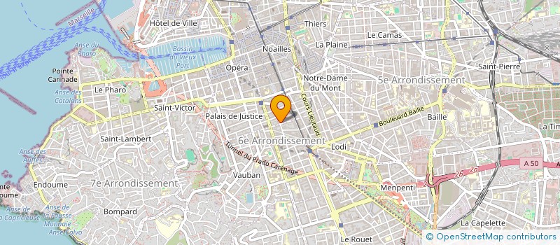 localisation de l'entreprise MONSIEUR JACQUES CHARBIT à MARSEILLE