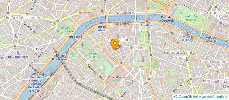 localisation de l'entreprise MONSIEUR JACQUES CHARDON  PARIS