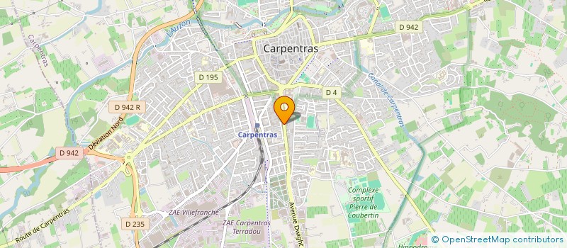 localisation de l'entreprise MONSIEUR JACQUES CHARLAIX à CARPENTRAS