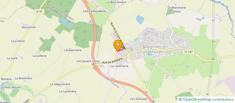 localisation de l'entreprise MONSIEUR JACQUES CHARRIER à BEGROLLES-EN-MAUGES