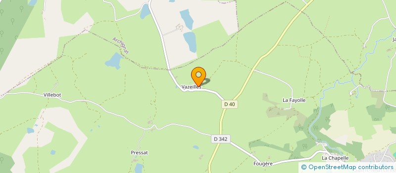 localisation de l'entreprise MONSIEUR JACQUES CHARTRON  SAINT-MARTINIEN