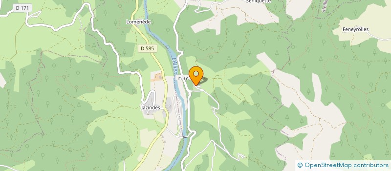 localisation de l'entreprise MONSIEUR JACQUES CHAUSSE  SAINT-ILPIZE