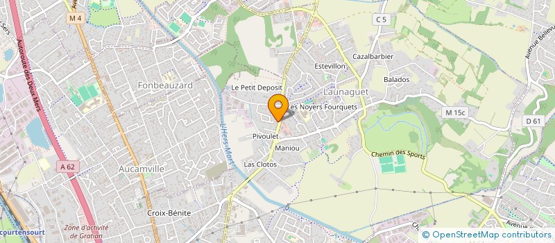 localisation de l'entreprise MONSIEUR JACQUES CHAVANON  PECHBONNIEU