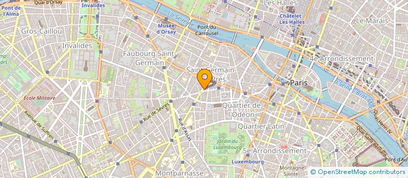 localisation de l'entreprise MONSIEUR JACQUES CHAVANON à PARIS