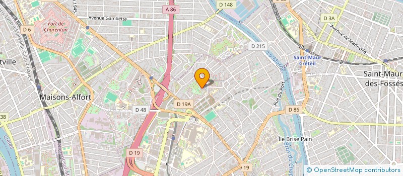 localisation de l'entreprise MONSIEUR JACQUES CHEN  CRETEIL