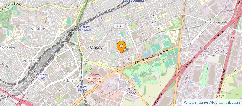 localisation de l'entreprise MONSIEUR JACQUES CHENUIL à MASSY