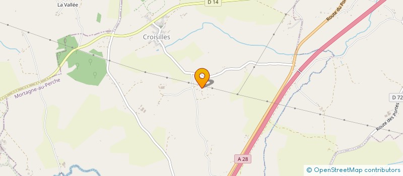 localisation de l'entreprise MONSIEUR JACQUES CHERUEL à CROISILLES