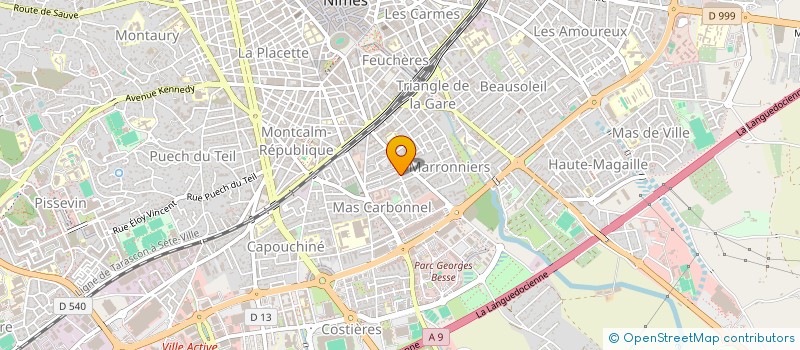 localisation de l'entreprise MONSIEUR JACQUES CHIAROTTO à NIMES