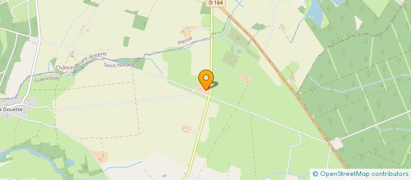 localisation de l'entreprise MONSIEUR JACQUES CHICAUD  GUENROUET