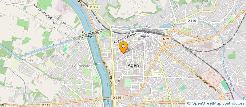 localisation de l'entreprise MONSIEUR JACQUES CHICHEPORTICHE à AGEN