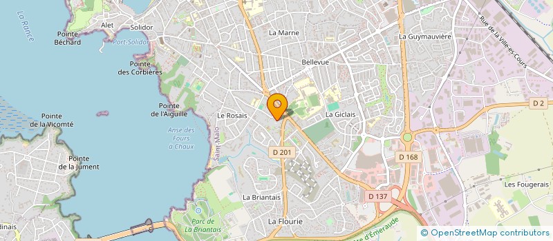 localisation de l'entreprise MONSIEUR JACQUES CHOLLET  SAINT-MALO