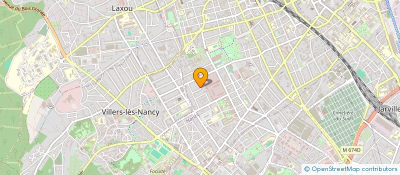 localisation de l'entreprise MONSIEUR JACQUES CHOTEL  NANCY