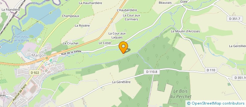 localisation de l'entreprise MONSIEUR JACQUES CHOUANARD à ARCISSES