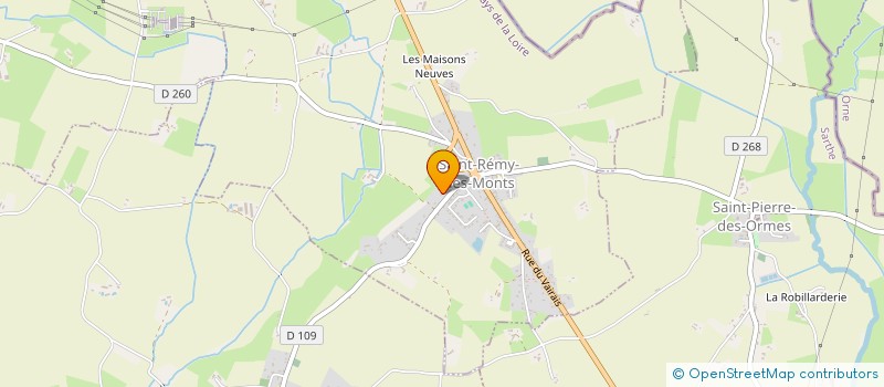 localisation de l'entreprise MONSIEUR JACQUES CHOUKROUN  SAINT-REMY-DES-MONTS