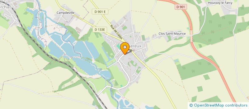 localisation de l'entreprise MONSIEUR JACQUES CHOUVET  TROISSEREUX